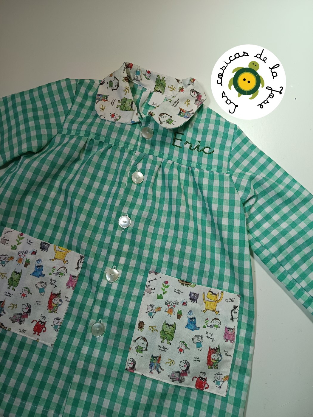 Eric su vuelta al cole con Monstruo de Colores