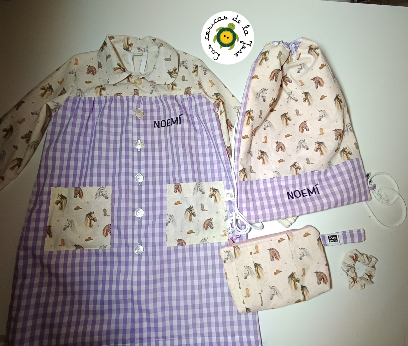 Noemí y su pasión por los caballos